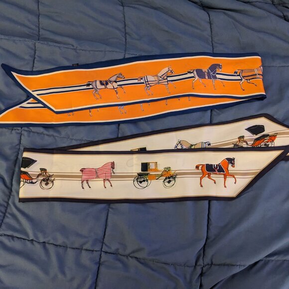 Set of two horse scarves polyester - Picture 9 of 10